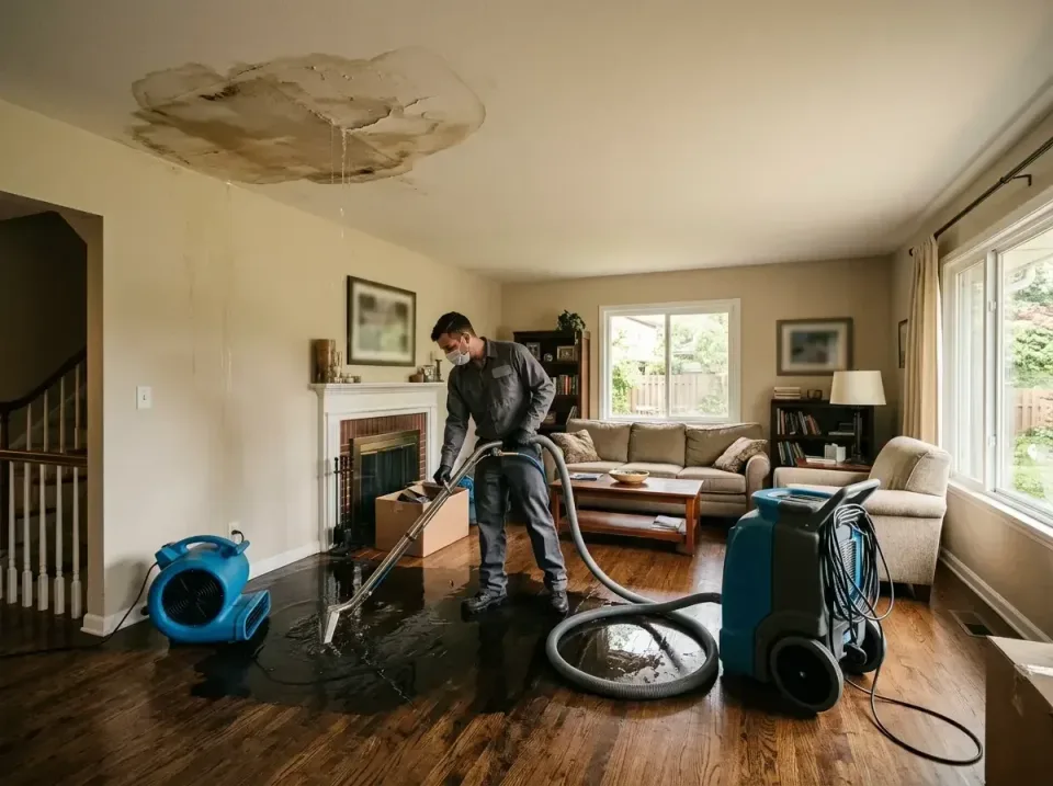 attic-pipe-burst-ceiling-drip-008 — frequently asked questions, Water Damage Restoration & Carpet Care in Grayson Valley, AL